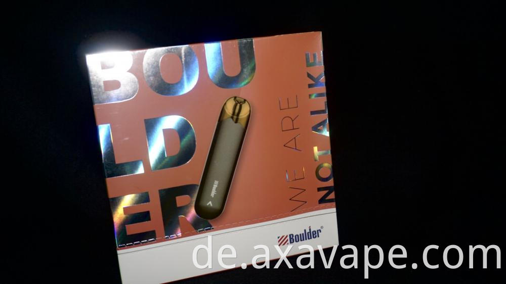 Manhattan Black Axa Amber Electronic Vape Pen 14